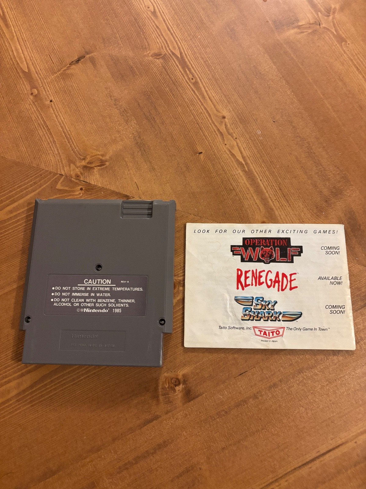 NES Bubble Bobble Taito Video Game Tested And Working Authentic With Manual