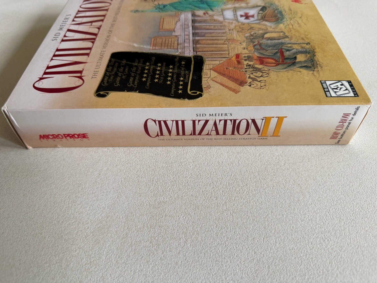 Sid Meier’s Civilization II PC 1996 Big Box