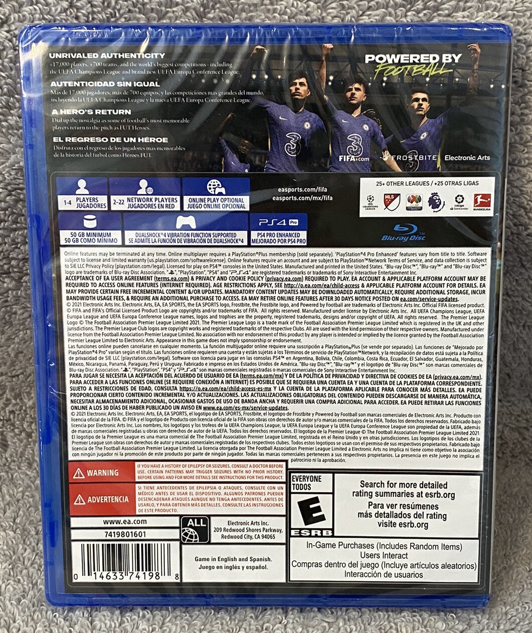 FIFA 22 (Sony PlayStation 4, 2021) New and Sealed PS4