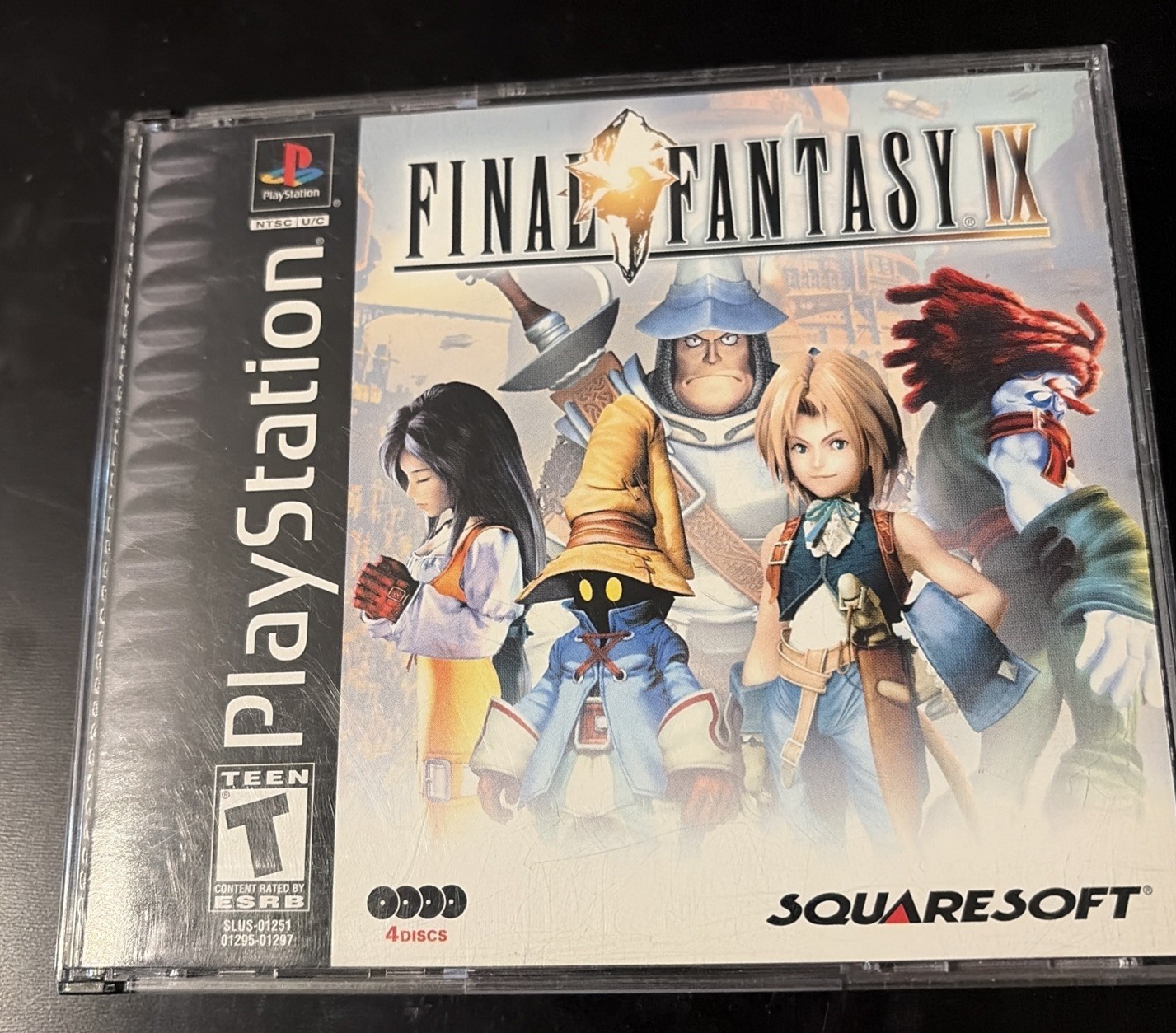 Final Fantasy IX PlayStation 1 PS1 Complete in Box Black Label