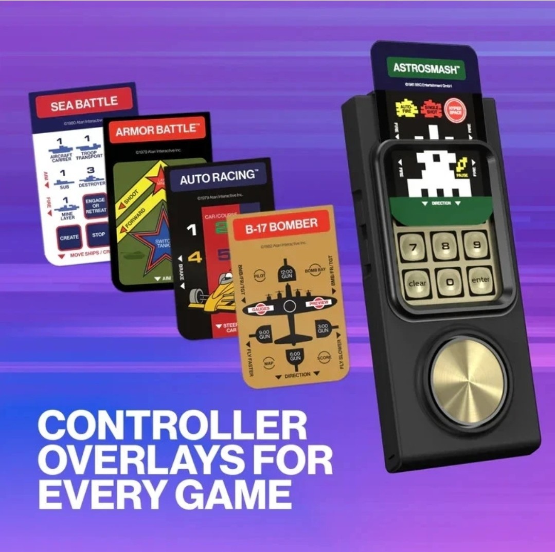 2026 New Intellivision Sprint HDMI Console 45 Games Classic Games New Sealed