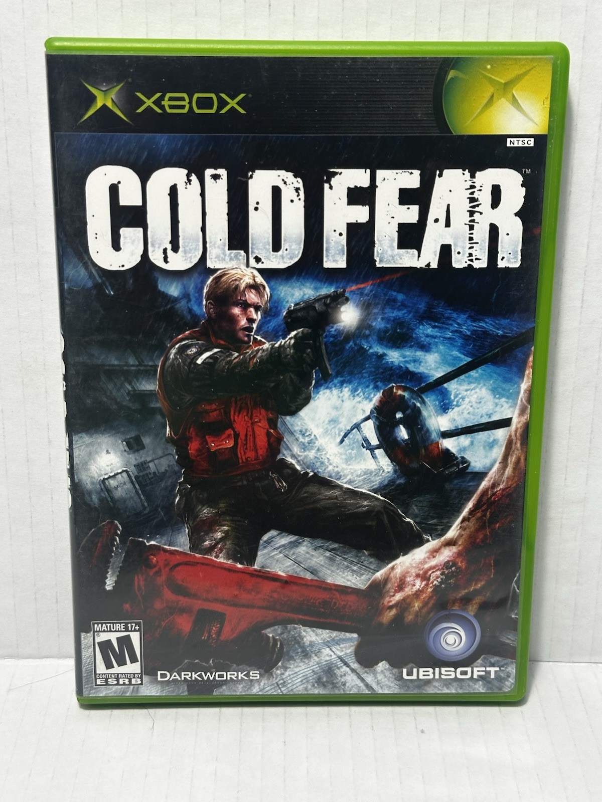 Cold Fear (Microsoft Xbox, 2005) CIB Complete In Box w/Manual