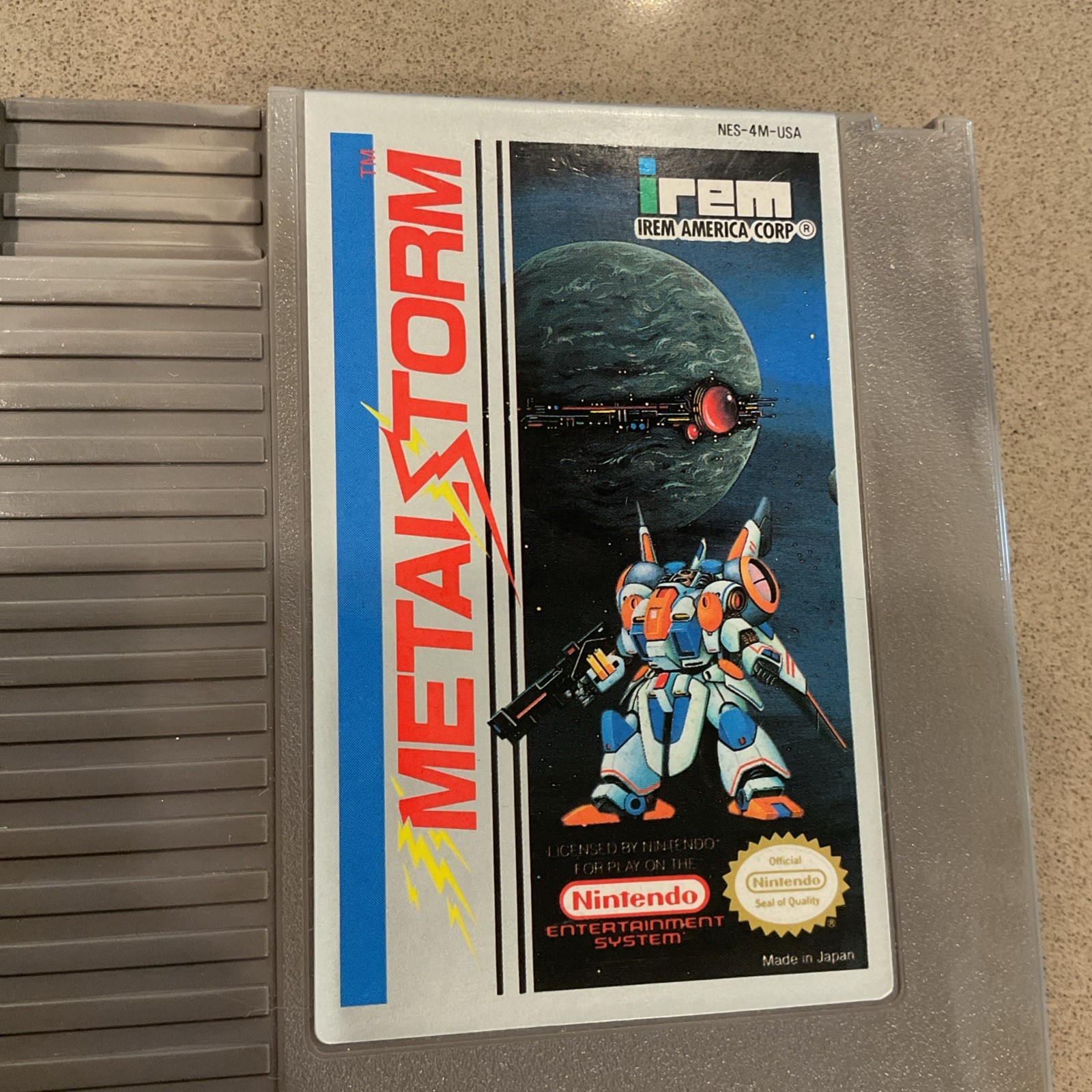 Metal Storm (Nintendo Entertainment System, 1991) Authentic NES