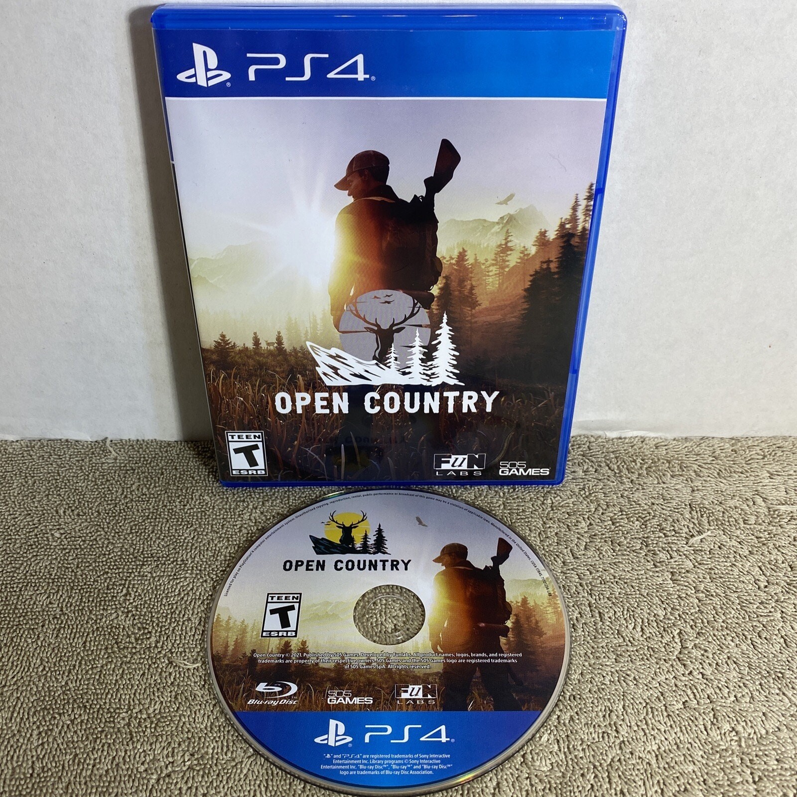 OPEN COUNTRY Used / Pre-owned PS4 Game PlayStation 4 USA Release Physical Disc