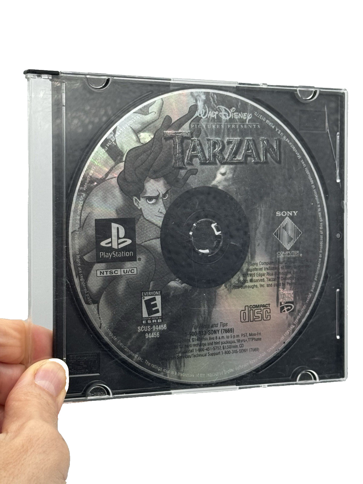 Disney’s Tarzan (Sony PlayStation 1, 1999) Tested And Working