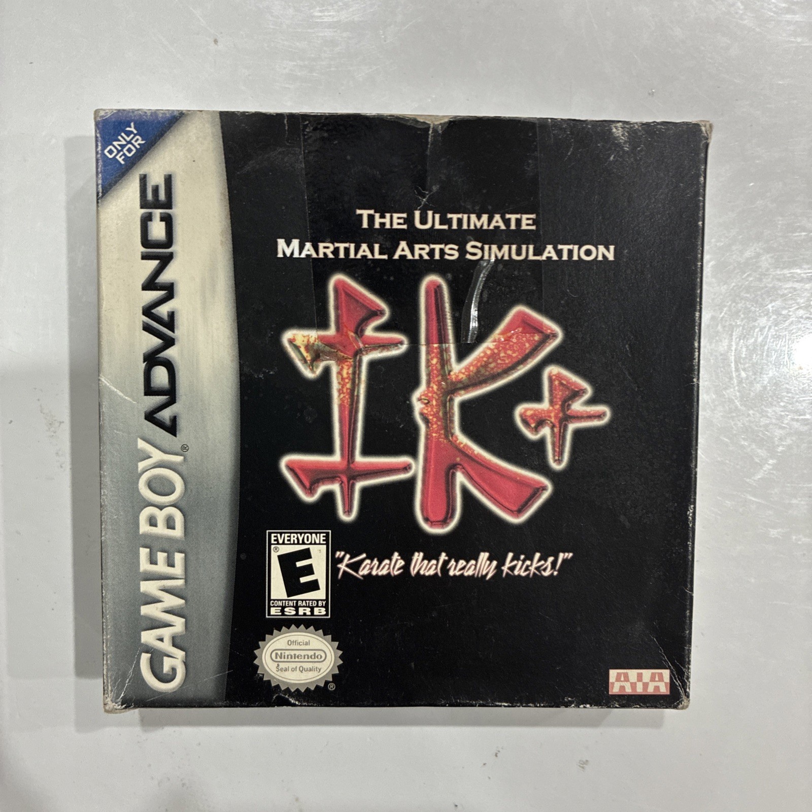 Ultimate Martial Arts Simulation Ik+ Nintendo Gameboy Boy Advance GBA