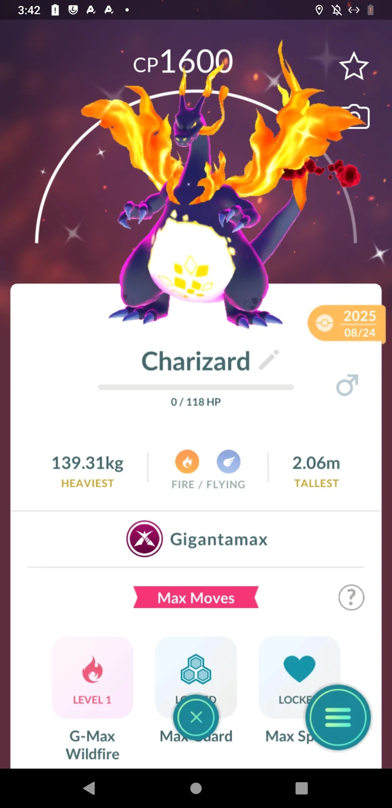 Shiny Gigantamax Pokémon | PTC Go 80K Dust