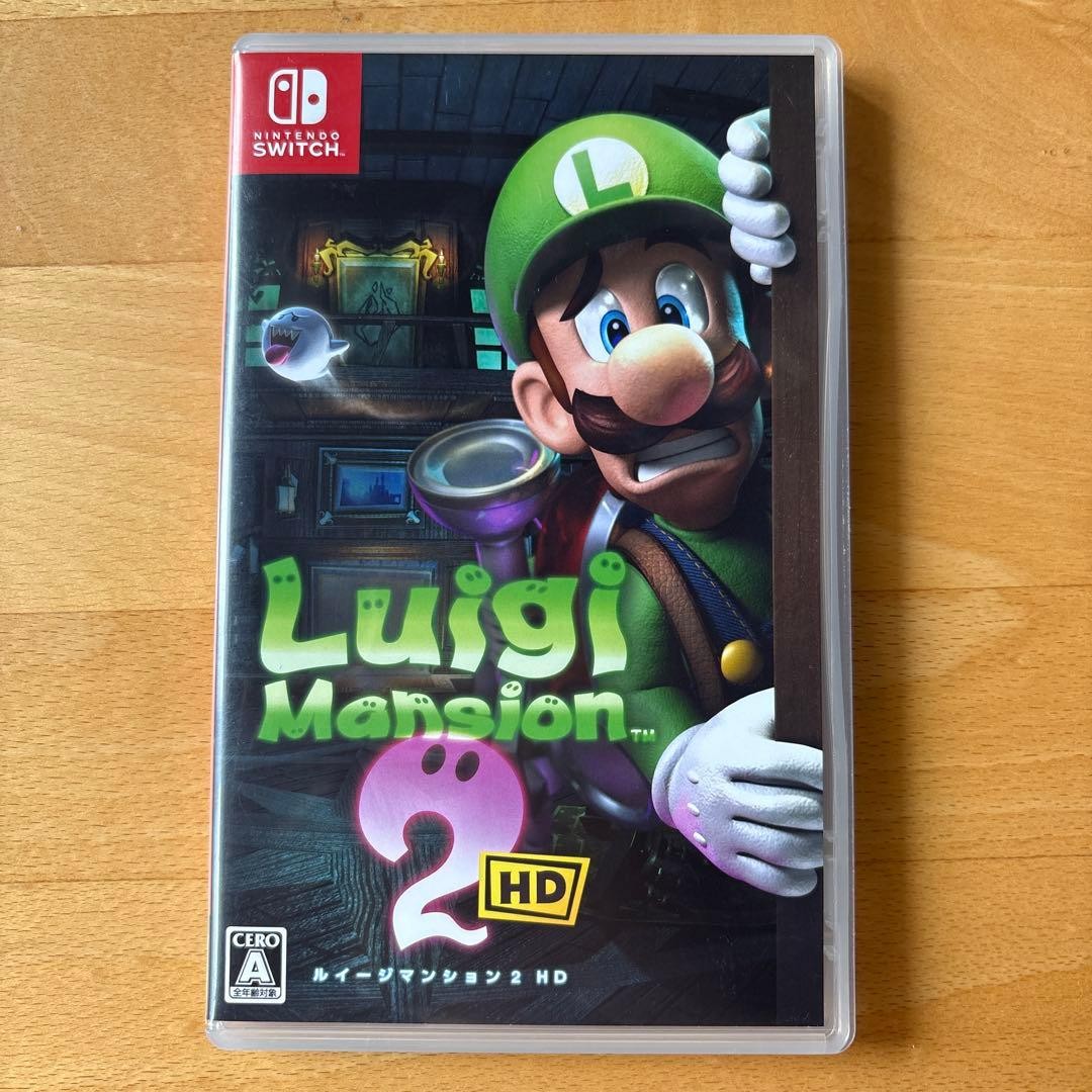 Nintendo Luigi Mansion 2 HD Nintendo Switch Game Used pre-owned condition