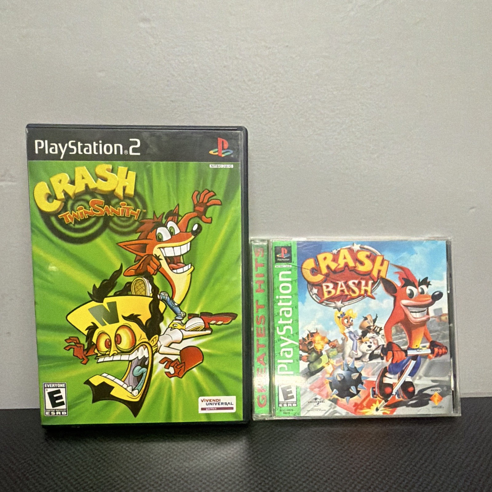 Vivendi Universal Crash Twinsanity PS2 – Manual Included, Crash Bash PS1