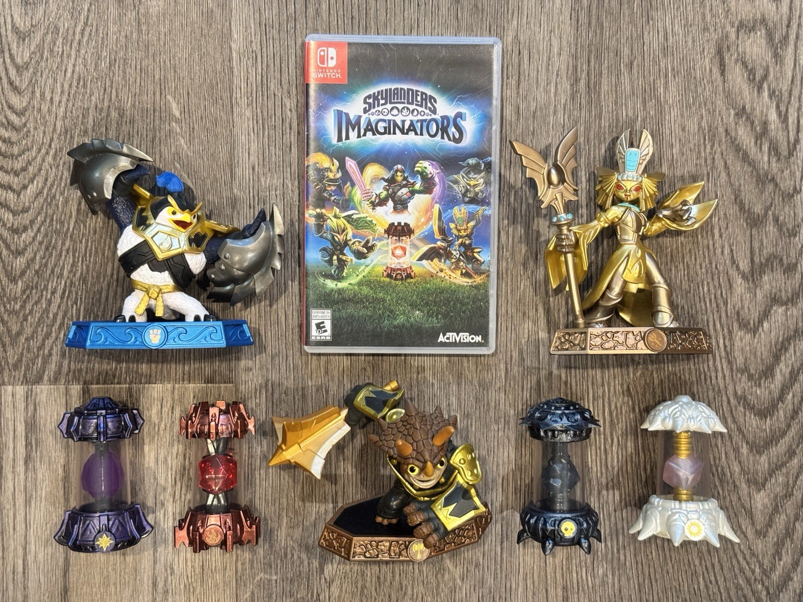Skylanders Imaginators Starter Nintendo Switch ,2017) Crystals & Tri-Tip Tested!