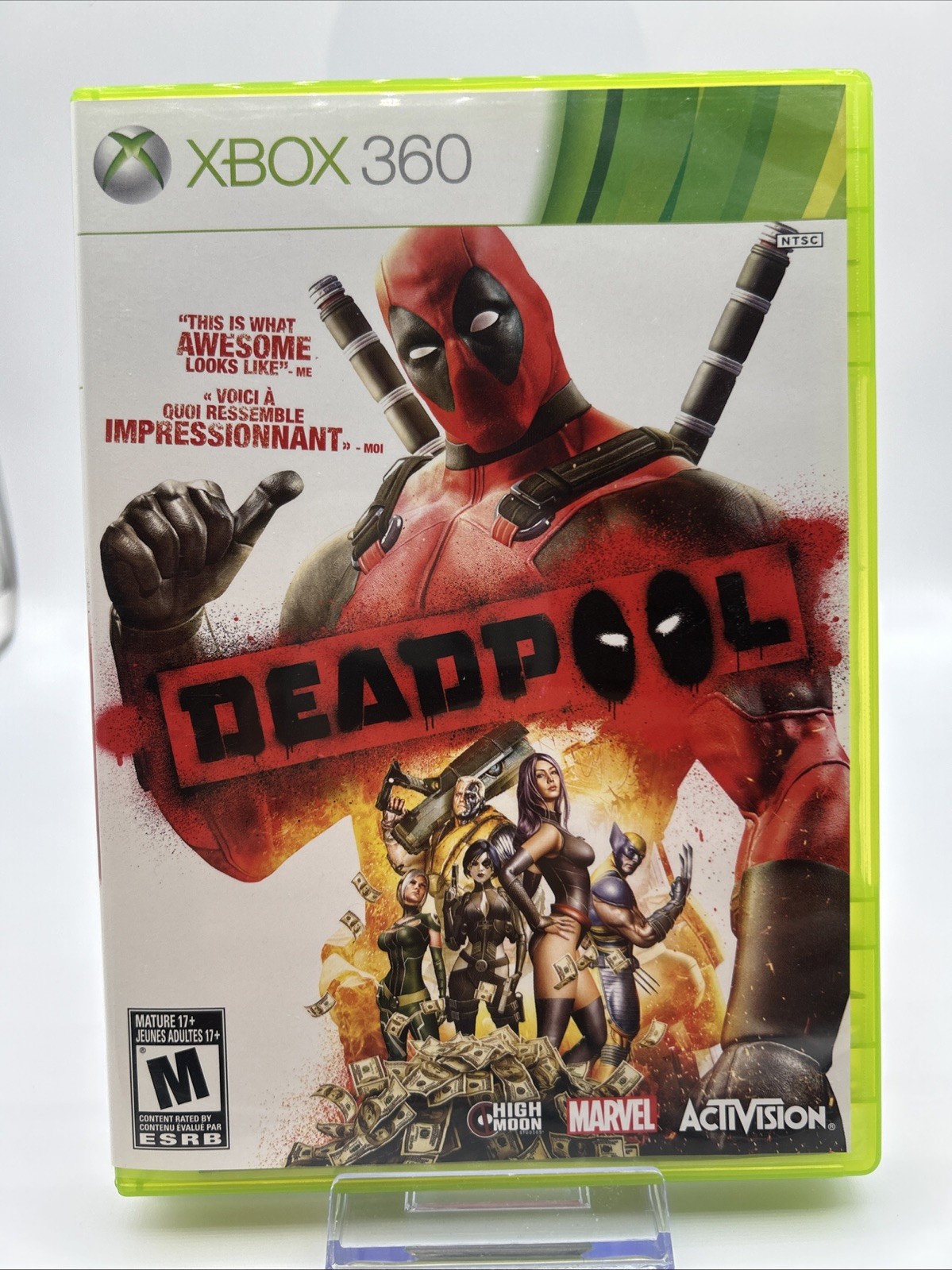 Deadpool (Microsoft Xbox 360 2013) Clean Tested CIB Free Shipping