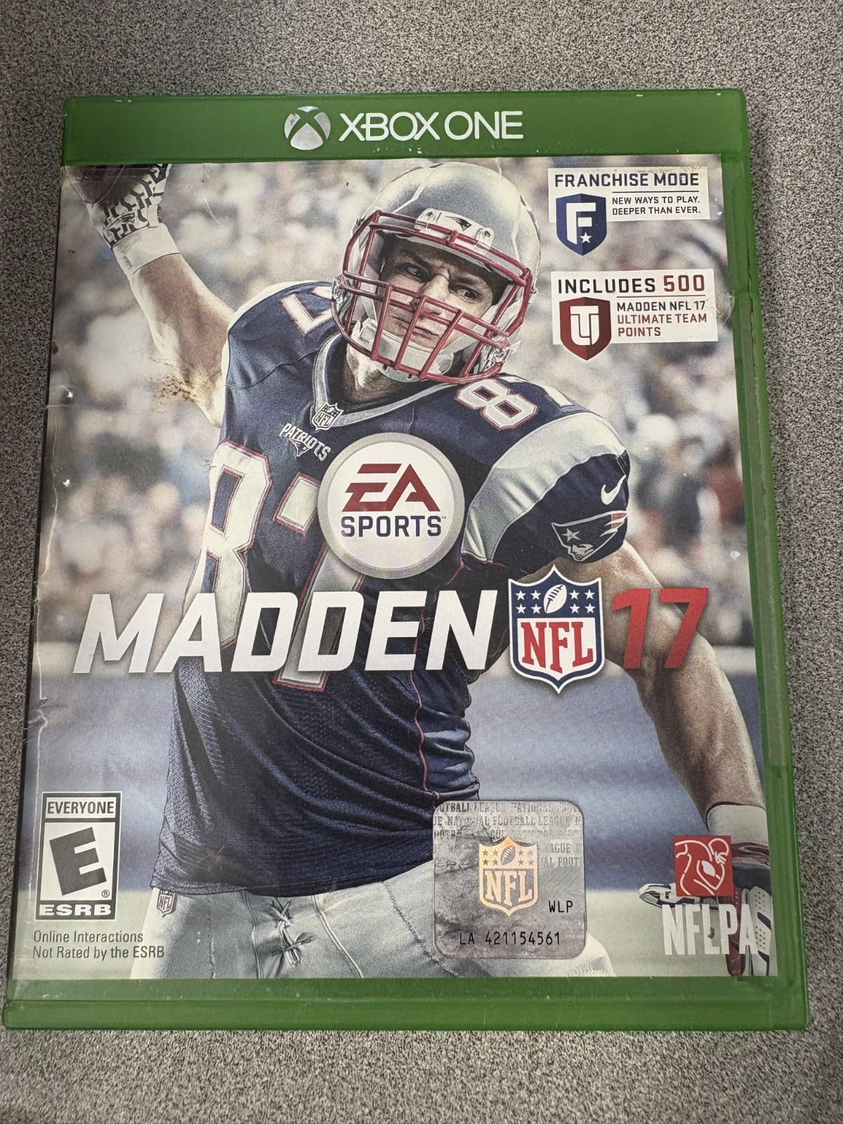 Madden NFL 17 (Microsoft Xbox One 2017) Game Brand New Factory Sealed #J31