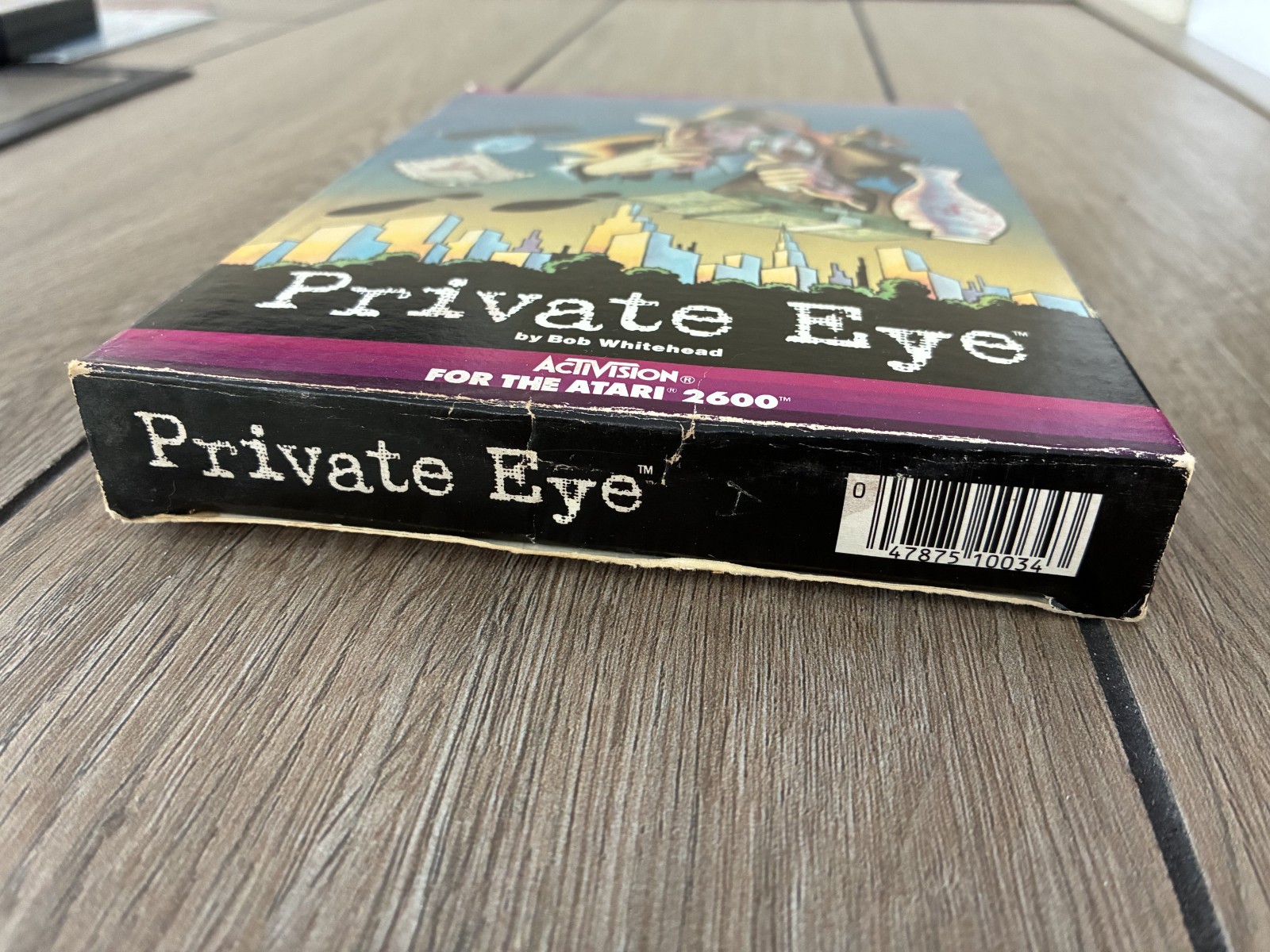 Private Eye – Atari 2600 – CIB with Map & Box – Tested & Working +FAST SHIPPING!