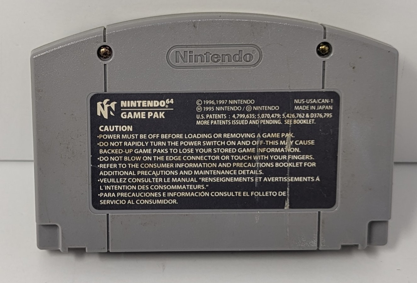 Super Mario 64 (Nintendo N64, 1996) Authentic – Player’s Choice – Tested!