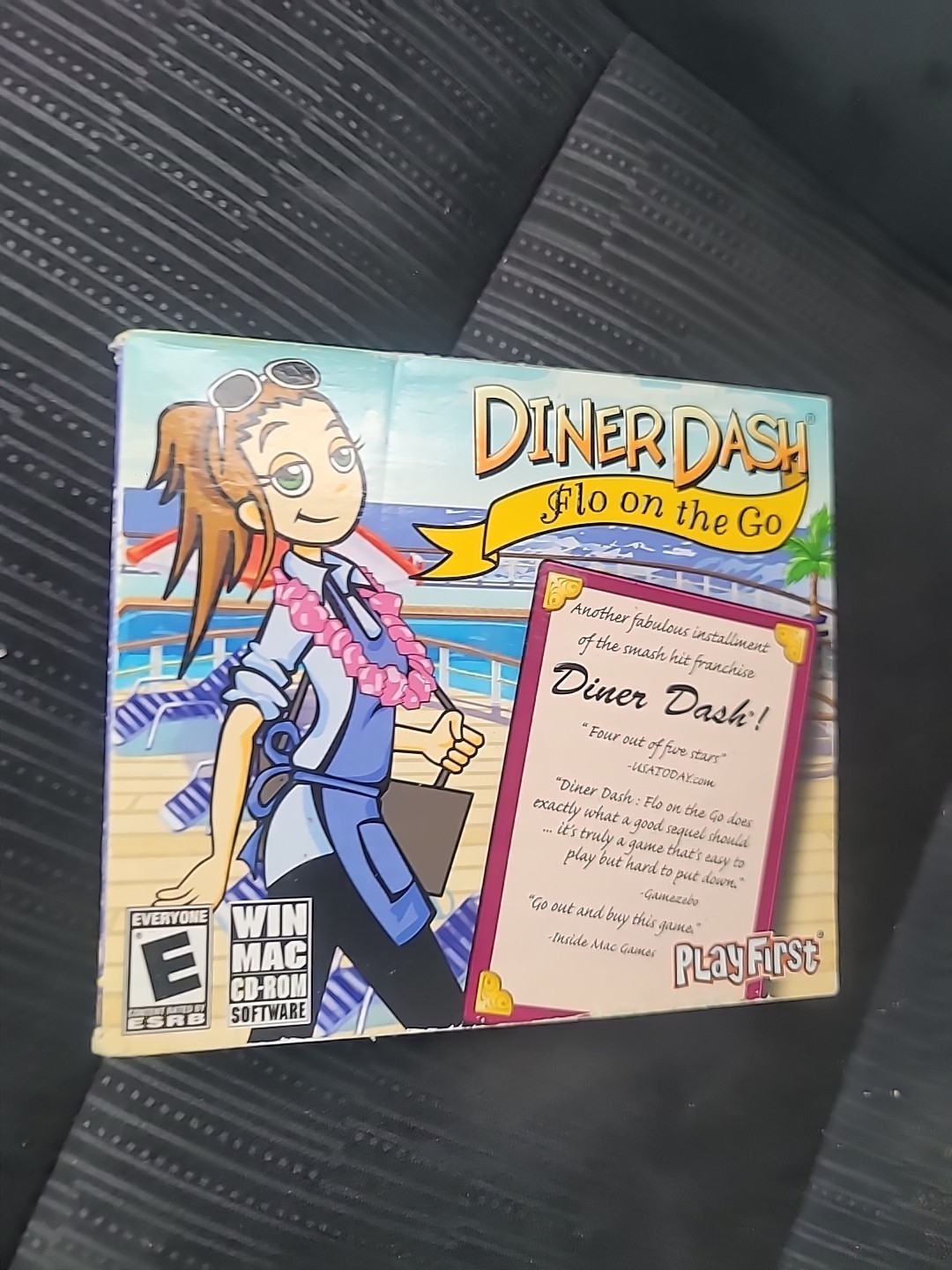 Diner Dash: Flo on the Go CD-ROM Game By PlayFirst. PC/MAC.