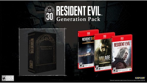 Resident Evil Generation Pack – Nintendo Switch 2 In Original Package