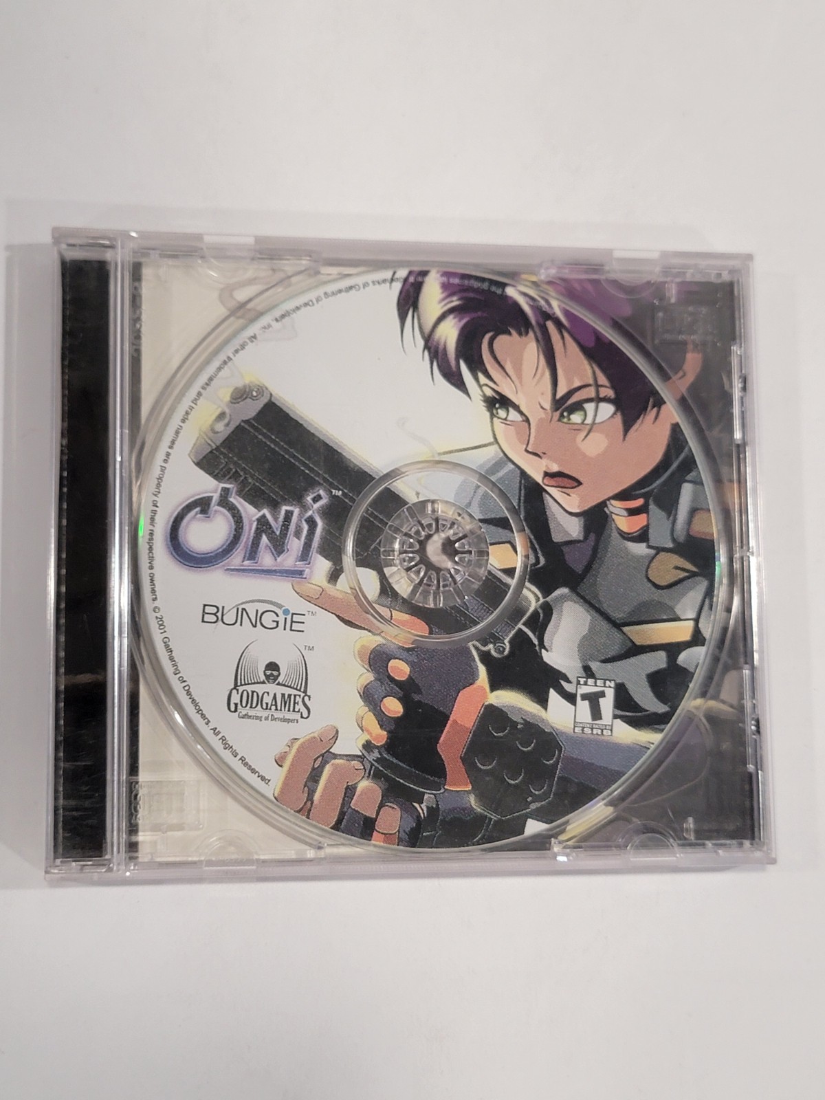 ONI PC CD-ROM Video Game (PC, 2001) Missing Cover Art