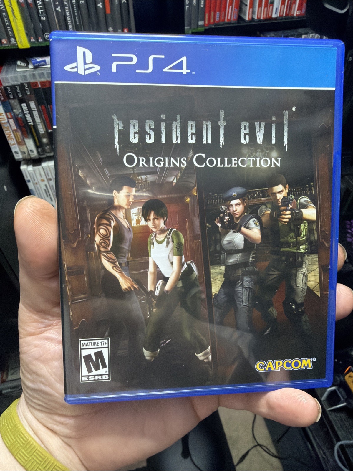 Resident Evil Origins Collection (PlayStation 4, 2016) Free Same-Day Shipping!