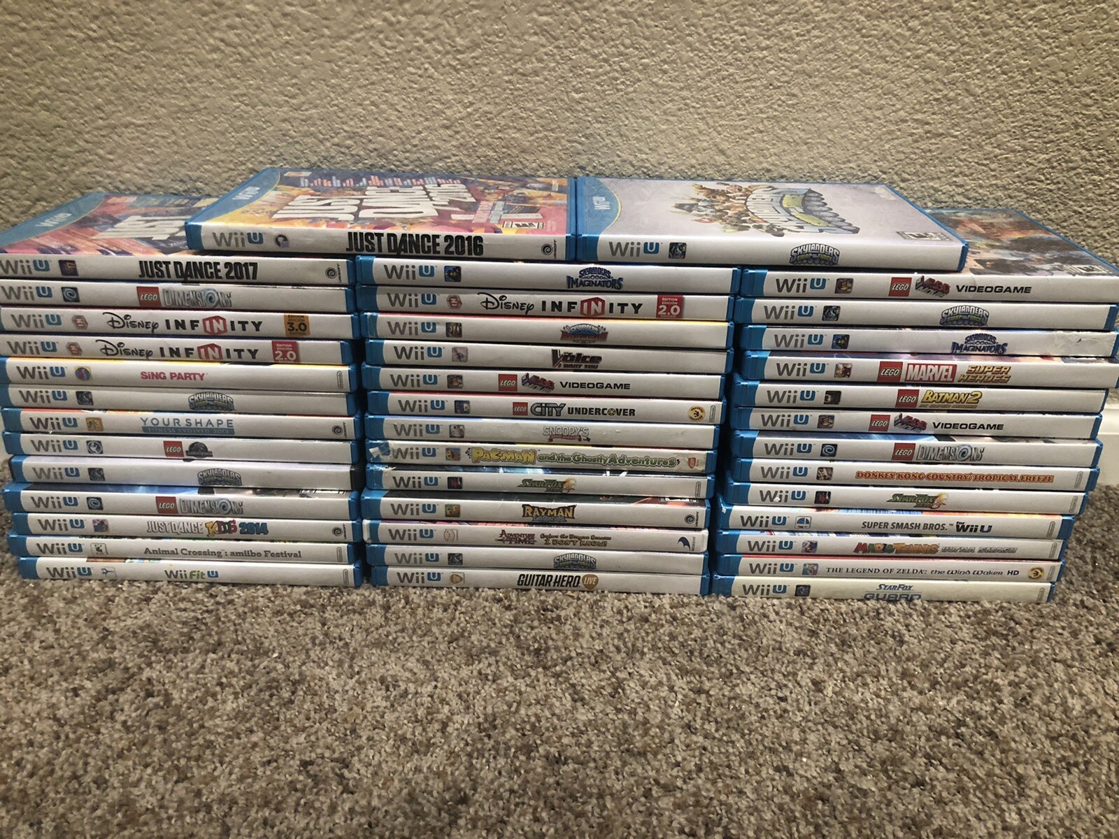 Nintendo Wii U Games. All Tested! Super Smash Bros, Nintendoland, Splatoon, etc.