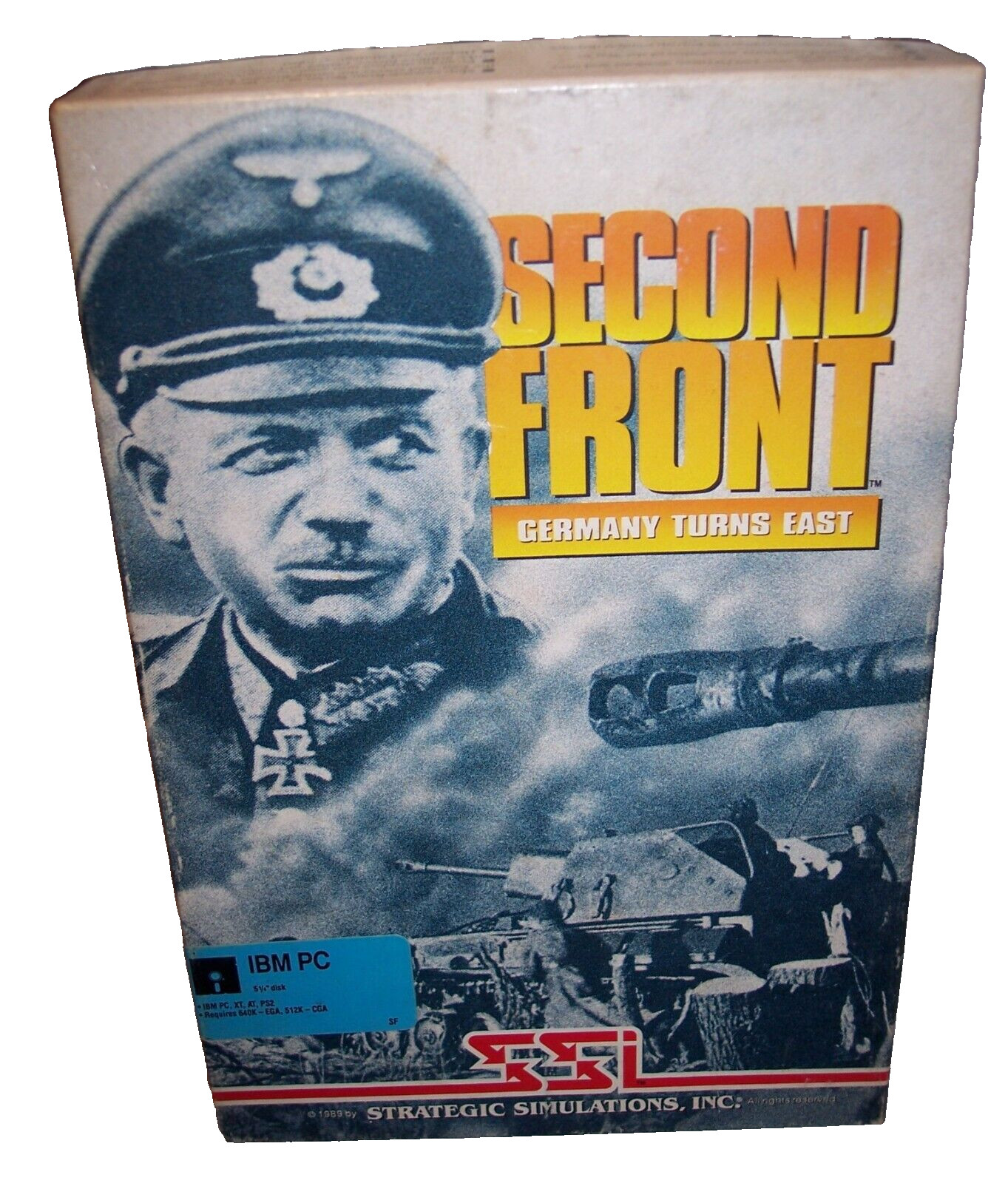 Second Front Germany Turns East (1990. PC) SSI Boxed