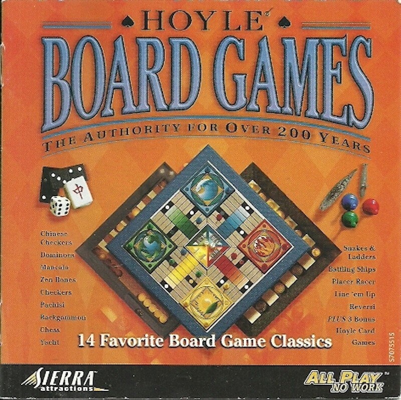 HOYLE BOARD GAMES 3 1999 EDITION PC +1Clk Windows 11 10 8 7 Vista XP Install