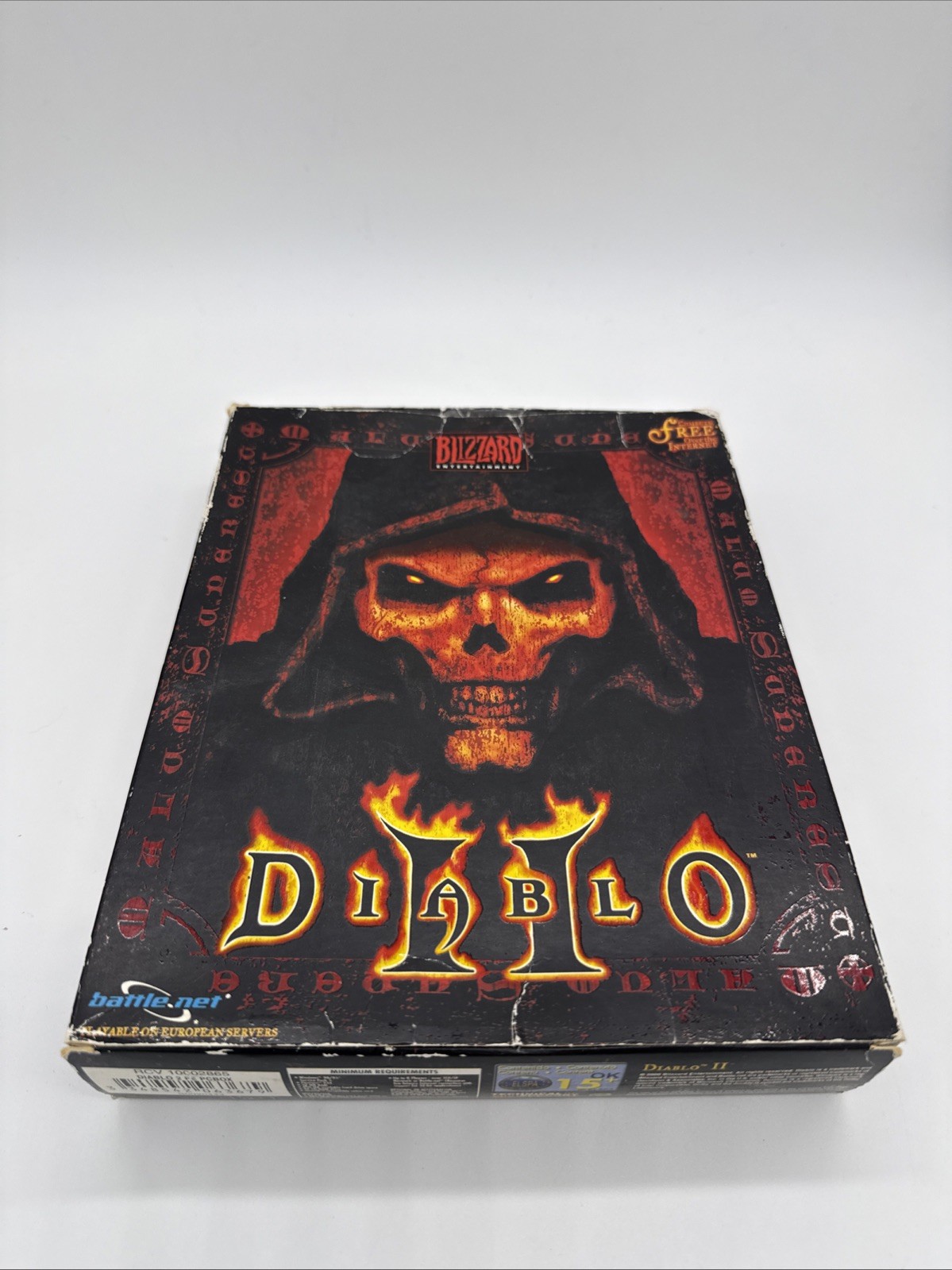 Diablo II 2 (PC, 2000) Original Big Box – Incomplete – Includes Manual & 1/3 CDs