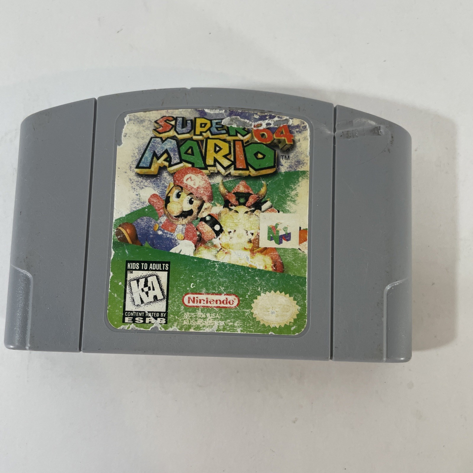 Super Mario 64 (Nintendo 64, 1996) N64 – Authentic Cartridge – Cleaned & Tested