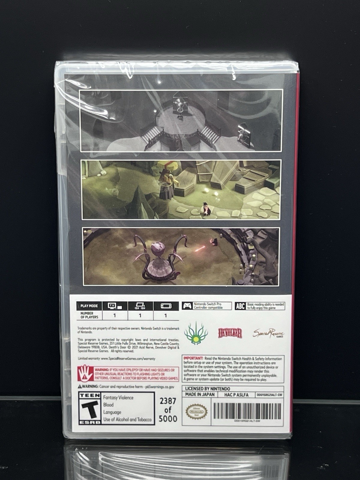 Death’s Door – Nintendo Switch – Special Reserve Games Limited Edition 2387/5000