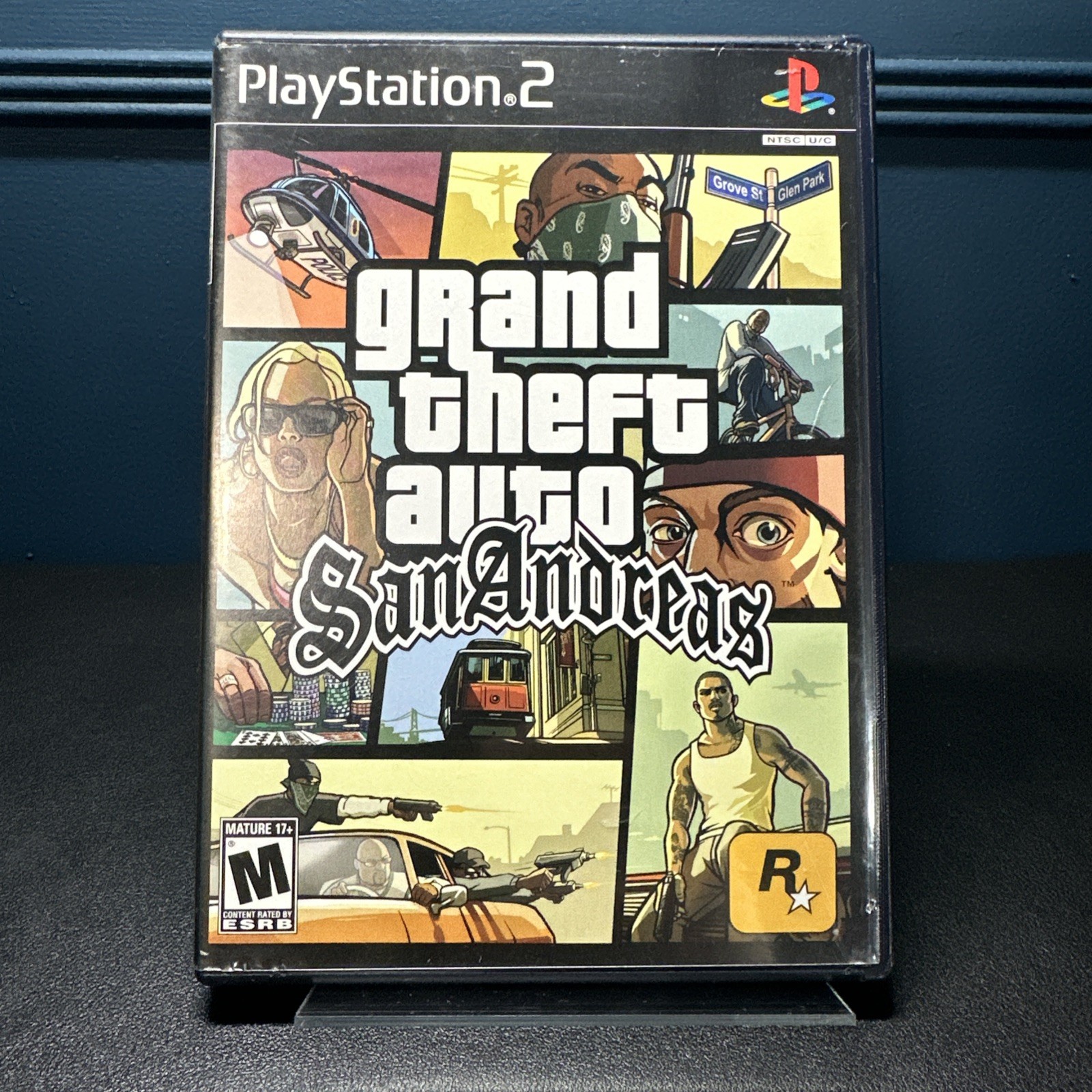 Grand Theft Auto: San Andreas (Sony PlayStation 2 PS2) Complete CIB Clean Tested