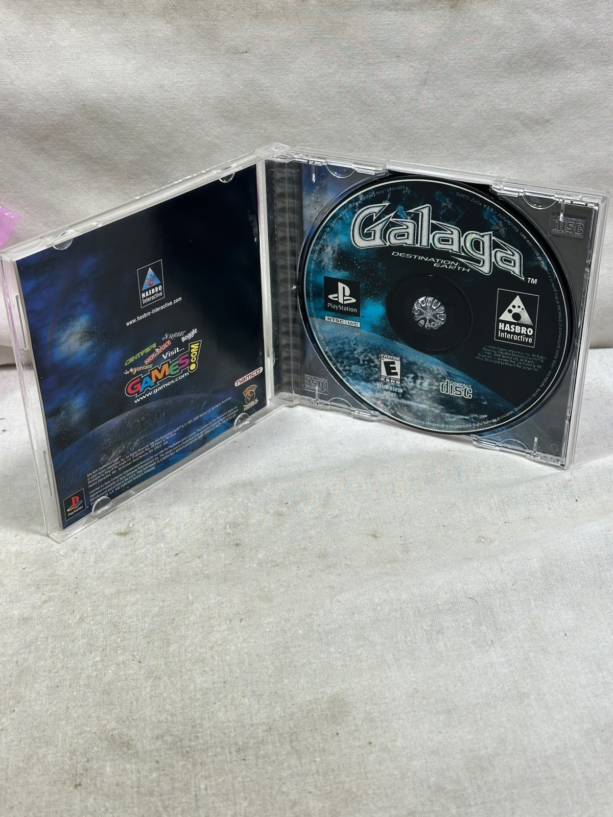 Galaga: Destination Earth (Sony PlayStation 1, 2000) Complete and Tested