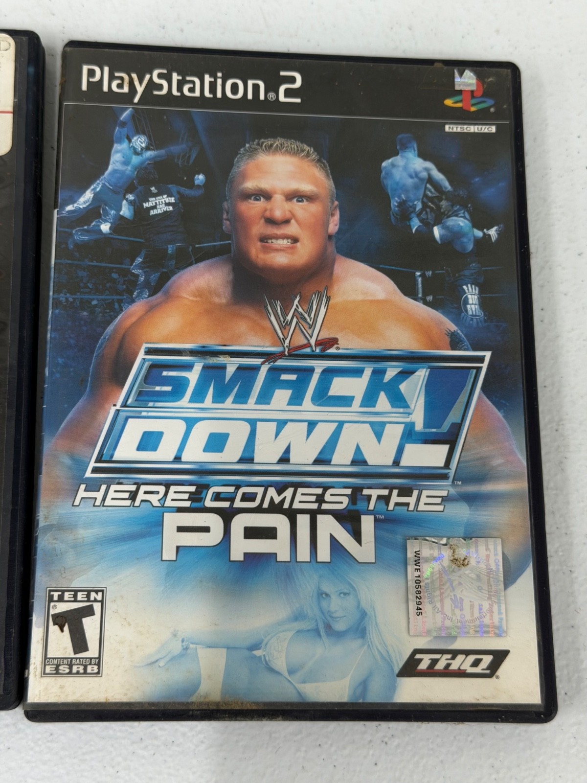 WWE GAMES SMACKDOWN VS. RAW 2011 2010 HERE COMES THE PAIN PS2 WRESTLING