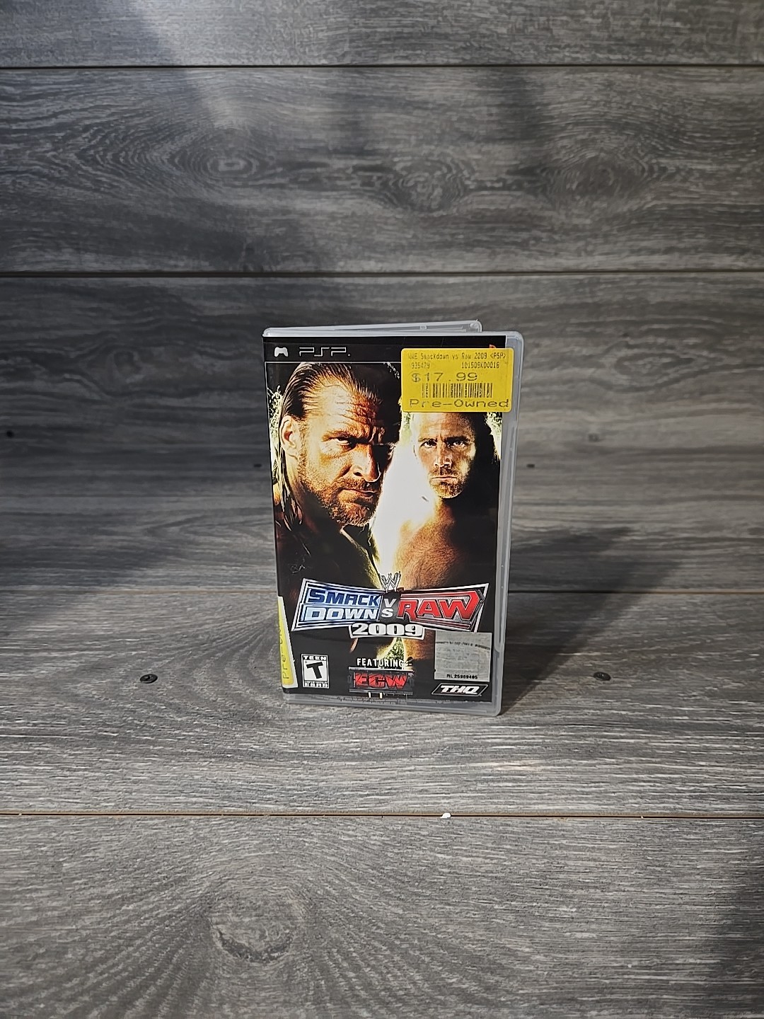 WWE Smackdown vs. Raw 2009 (PSP, 2008) – Complete In Box- Tested