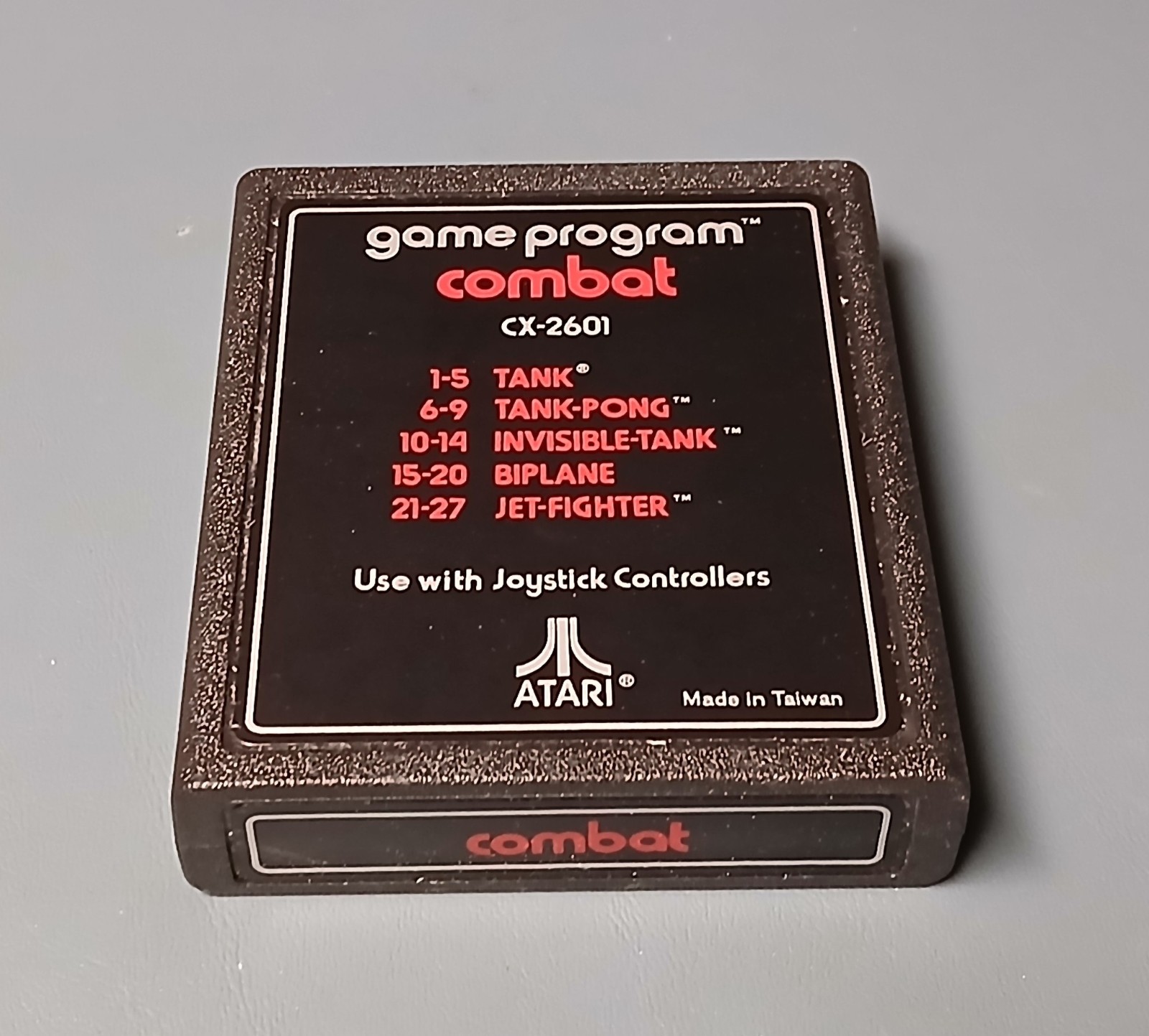 Atari 2600 Combat – Complete In Box (CIB) – With Manual And Catalog (B)