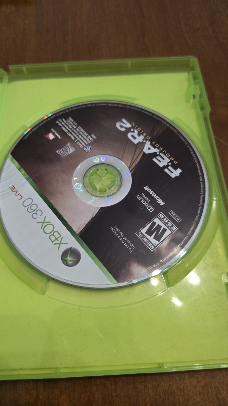 F.E.A.R. 2 Project Origin – Xbox 360