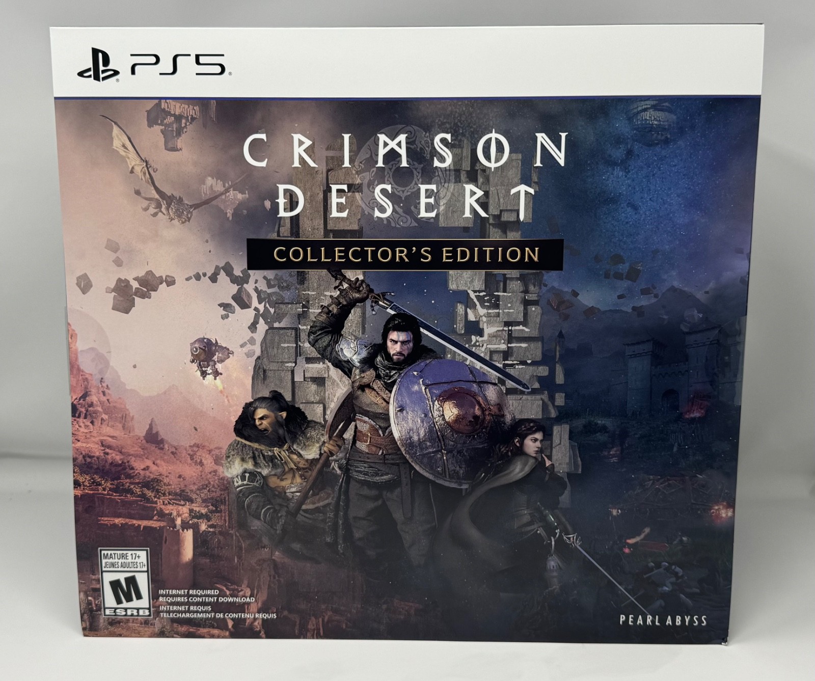 New Crimson Desert: Amazon Collector’s Edition PlayStation 5 SHIPS NOW!