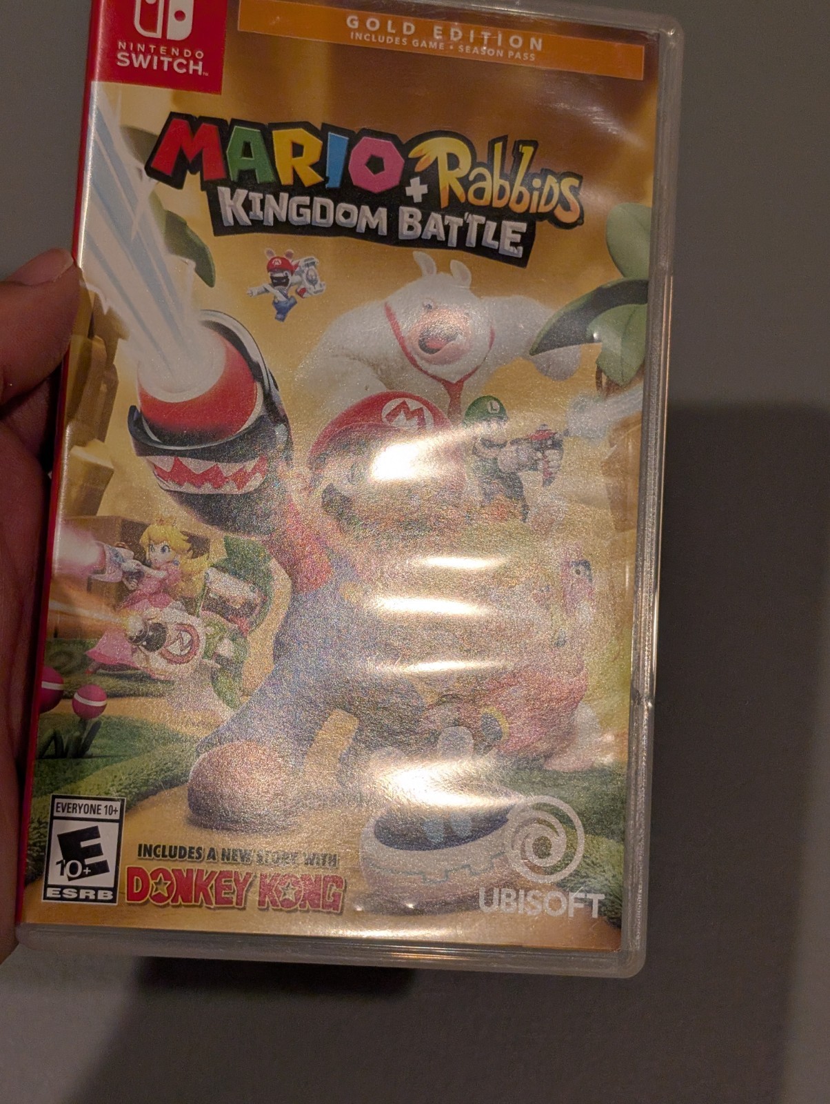 Mario+Rabbids Kingdom Battle Gold Edition – Rare Costco Edition **Code Is Used**