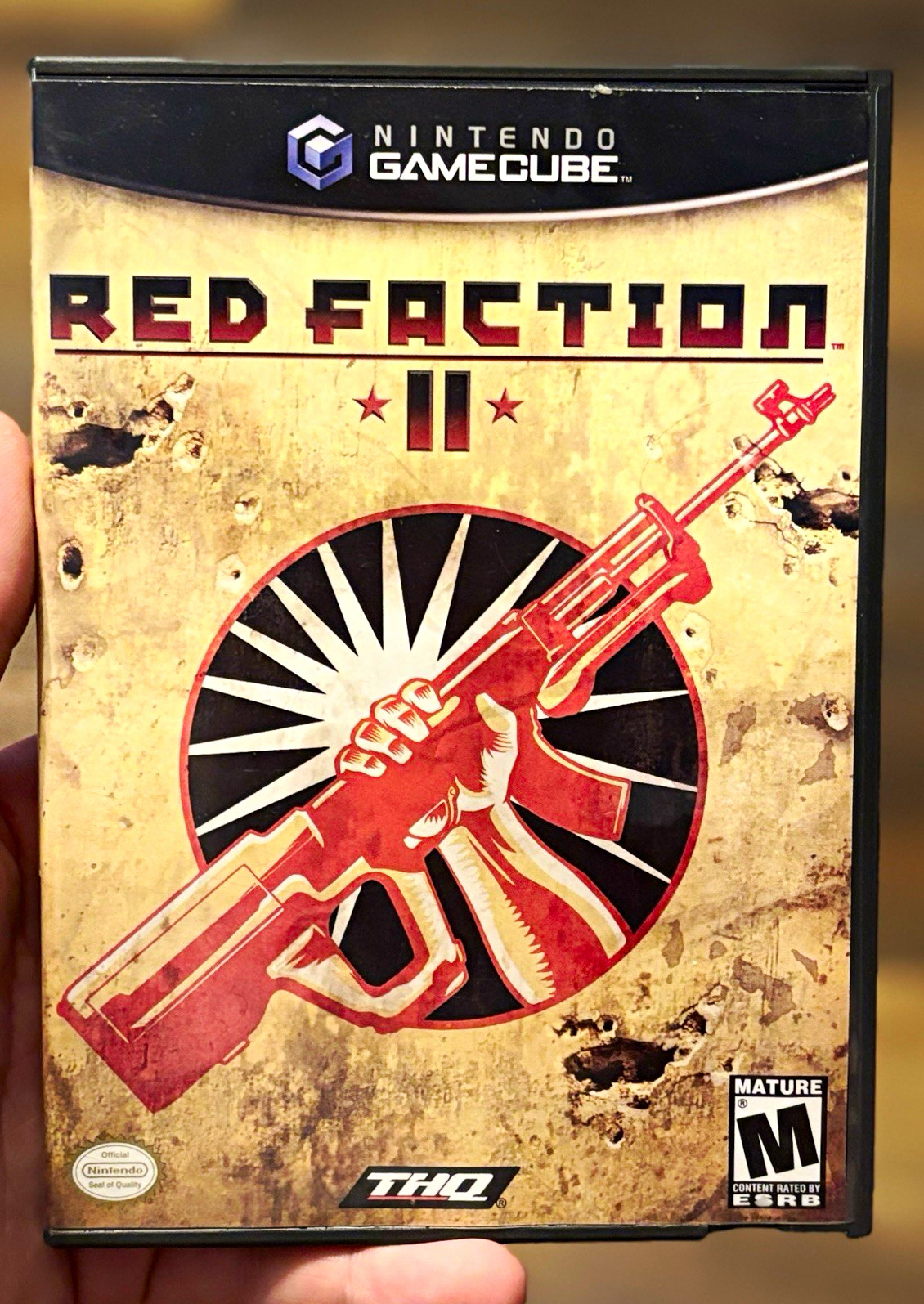 Red Faction II Nintendo GameCube (2003) CIB Mint Disc