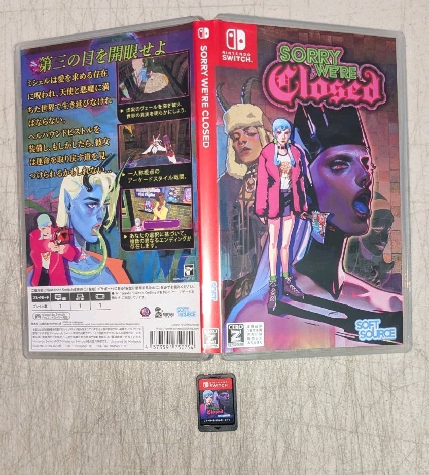 Sorry We’re Closed (Nintendo Switch) CIB Excellent Condition