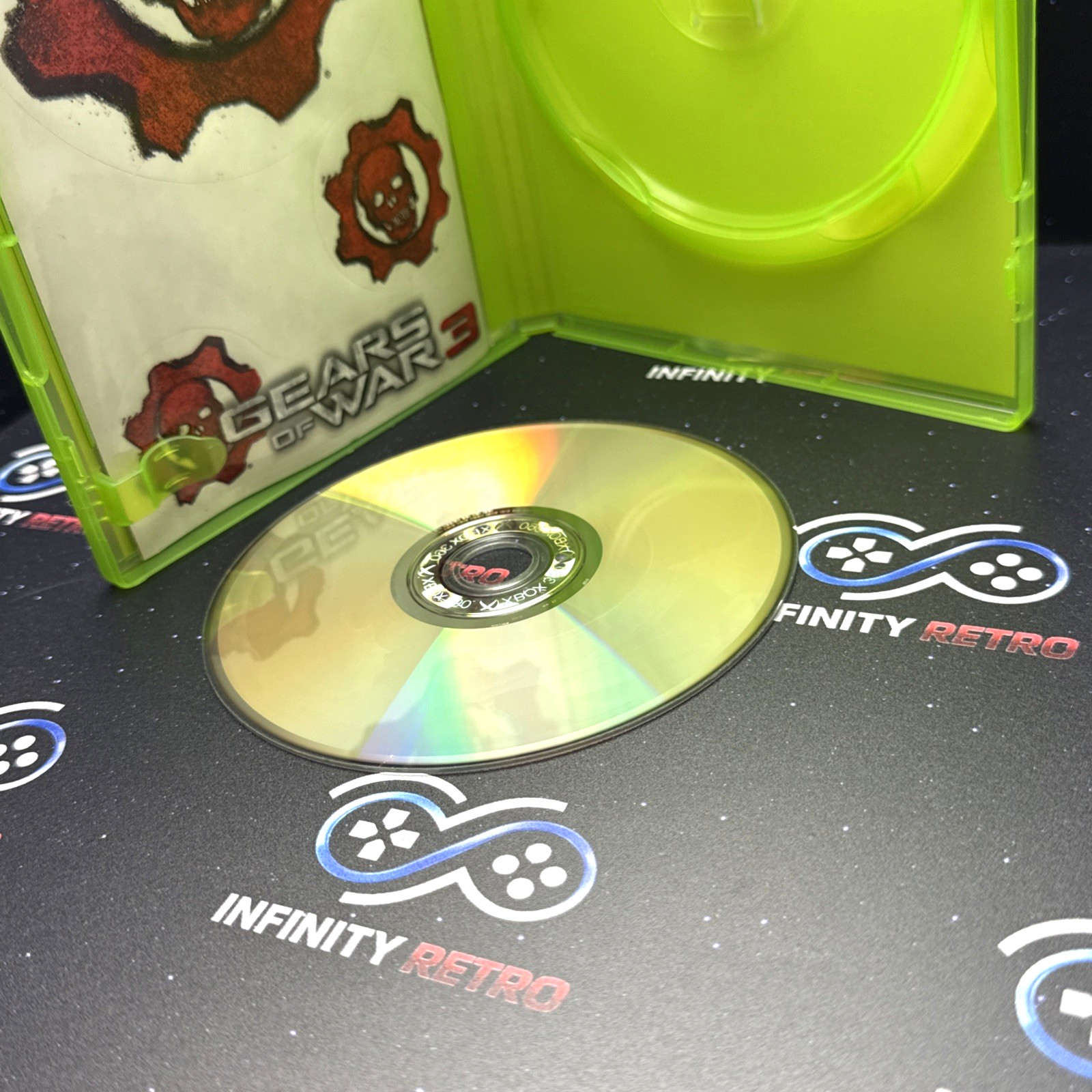 Gears of War 3 Microsoft Xbox 360 CIB Complete With Stickers Refurbished Tested