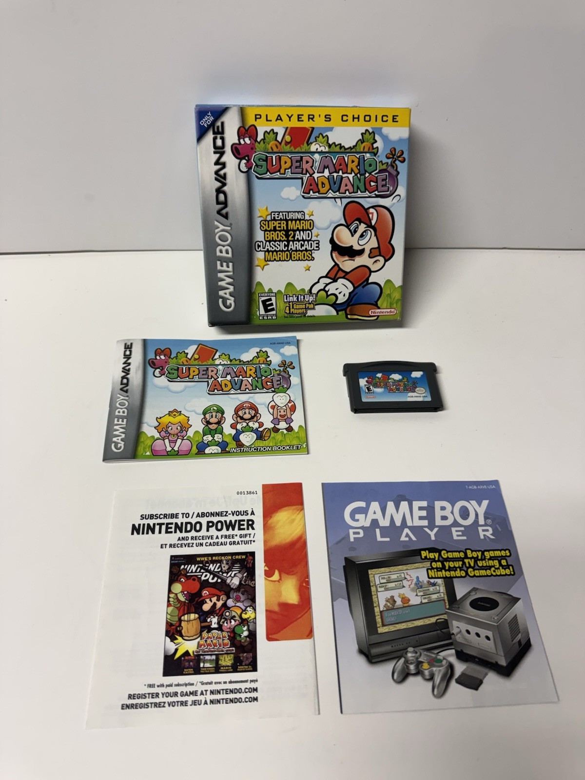 Super Mario Advance – Player’s Choice (Nintendo GBA) CIB – Complete – VGC!