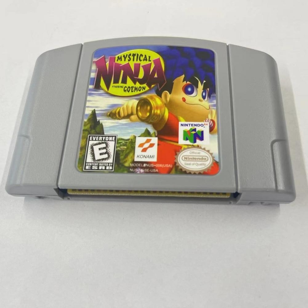 Mystical Ninja Starring Goemon – Nintendo 64 (N64) Highly collectible