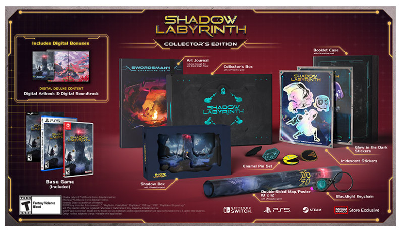 Shadow Labyrinth Collector’s Ed. Playstation 5 PS5 w/ Physical Disc Brand New!