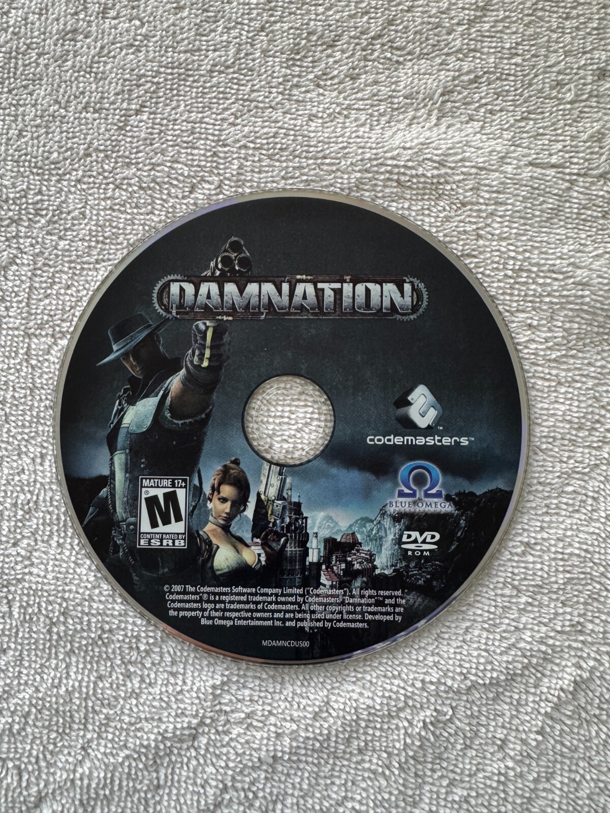 Damnation Pc Video Game – DVD ONLY!!!