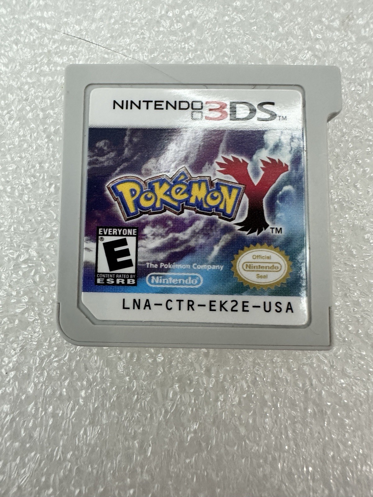 Pokemon Y Nintendo 3DS 2013 Authentic Game Cartridge Tested Working
