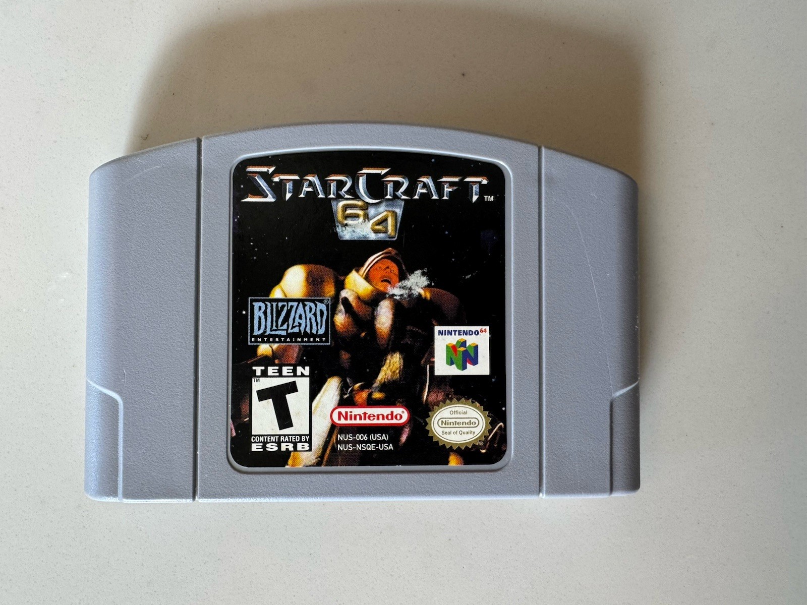StarCraft 64 n64 Nintendo 64 Authentic Tested Very Rare MINT Condition
