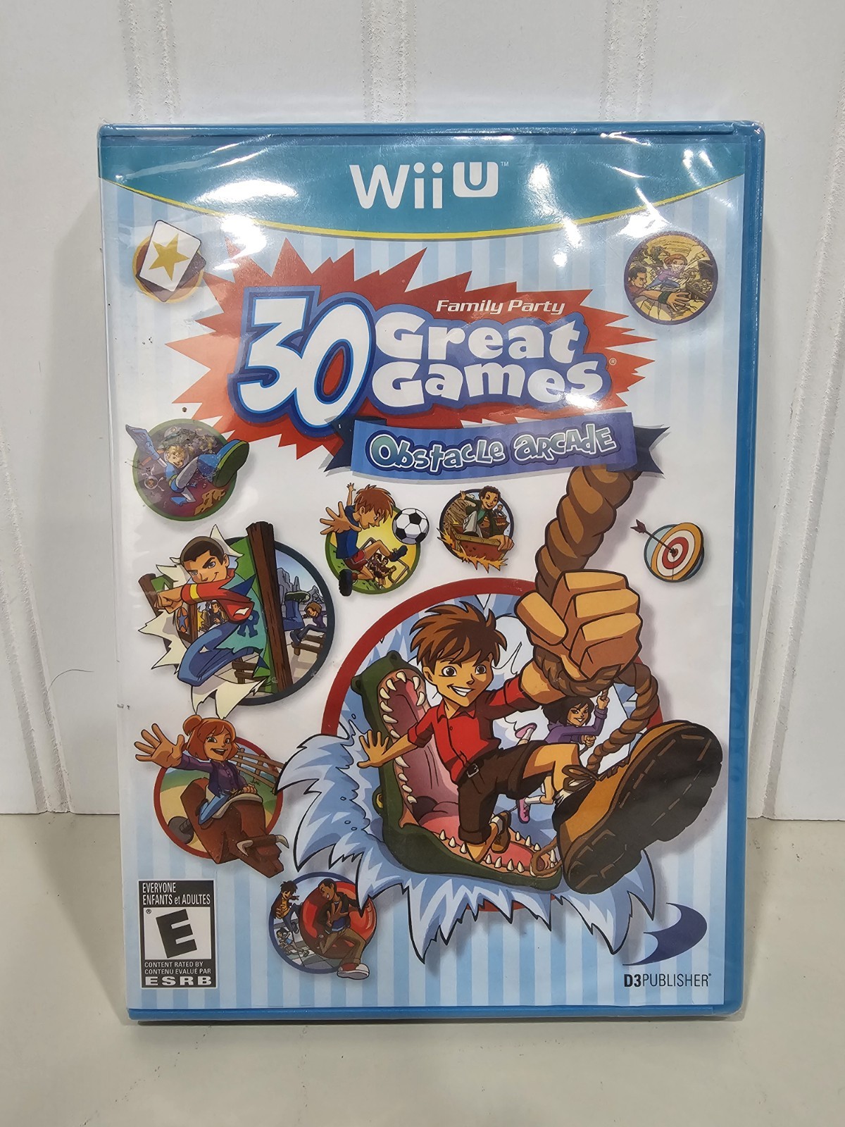 Family Party 30 Great Games Obstacle Arcade Wii U – Brand New Sealed