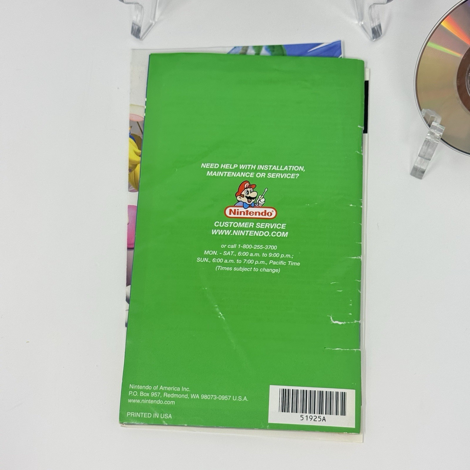 Mario Golf Toadstool Tour GameCube Complete CIB Tested