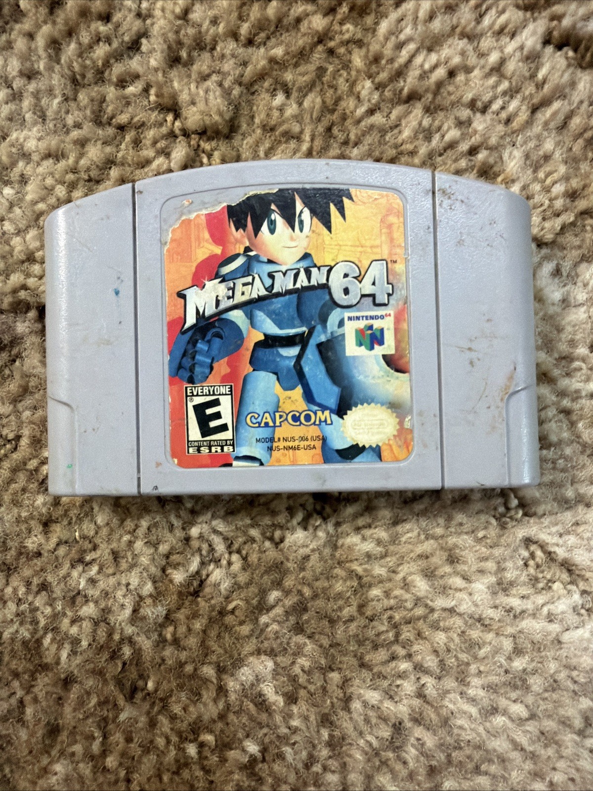 Mega Man 64 (Nintendo 64, 2001) Cartridge Only **NOT TESTED**