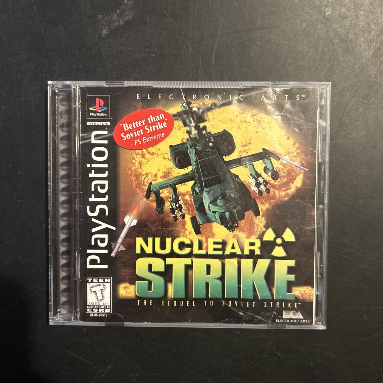 Nuclear Strike (Sony PlayStation 1 PS1, 1997)