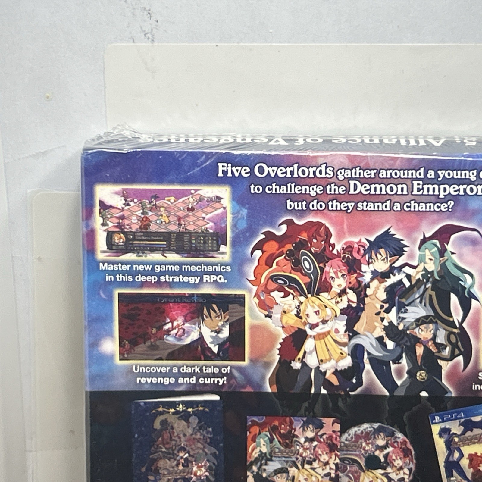 Disgaea 5 Launch Edition w/Soundtrack + Artbook (PS4) NEW SEALED RARE!
